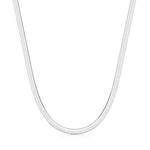 Colar de Prata Laminada Fio 035 3,0mm
