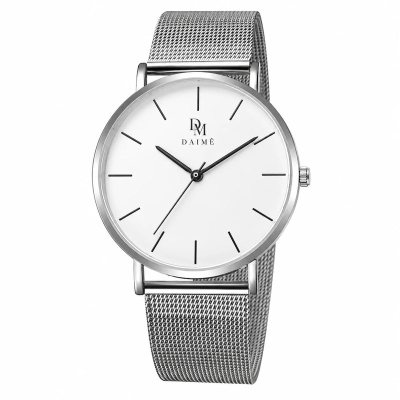 Relógio Feminino D&M 32mm Silver